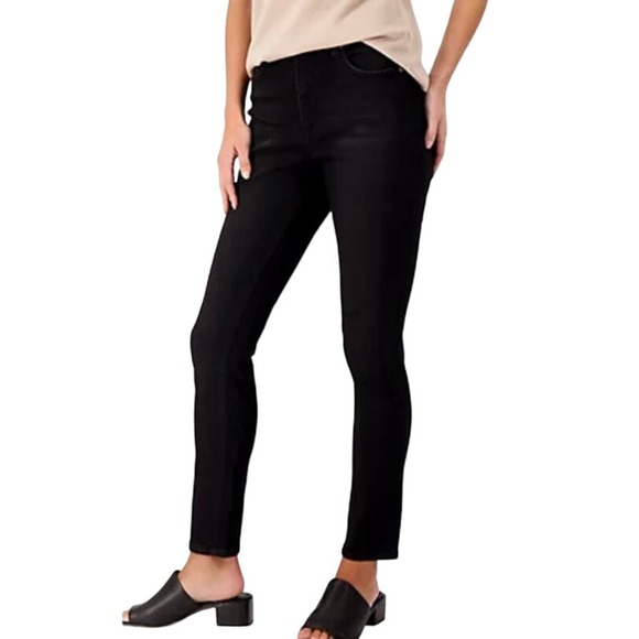 Peace Love World Denim - Peace Love World Petite Black Straight Jean NWOT SIZE 12 PETITE